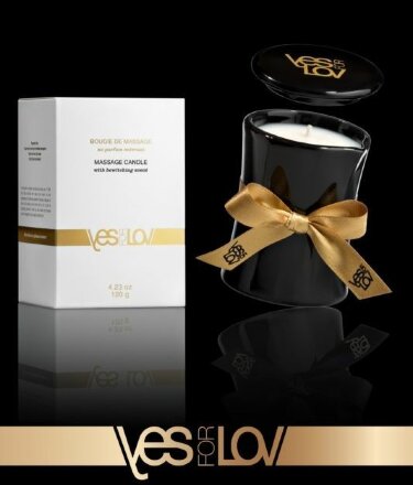 Массажная аромасвеча BEWITCHING MASSAGE CANDLE - 120 мл. 
