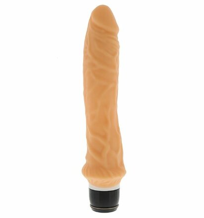 Телесный вибратор-реалистик PURRFECT SILICONE CLASSIC 8.5INCH - 21,5 см. 