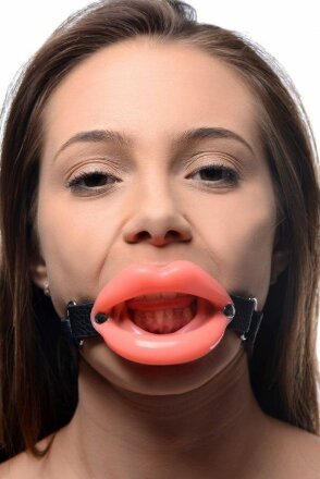Кляп в форме губ Sissy Mouth Gag 