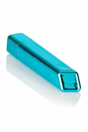Голубой вибропуля со скошенным кончиком Kroma Bullets 