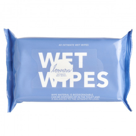 Салфетки для интимной гигиены Wet Wipes Loovara с алоэ вера 