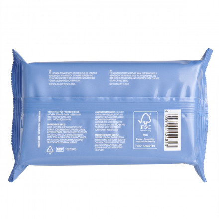 Салфетки для интимной гигиены Wet Wipes Loovara с алоэ вера 