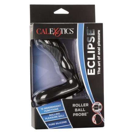 Перезаряжаемый массажер простаты Eclipse Roller Ball Probe - 12,75 см. 