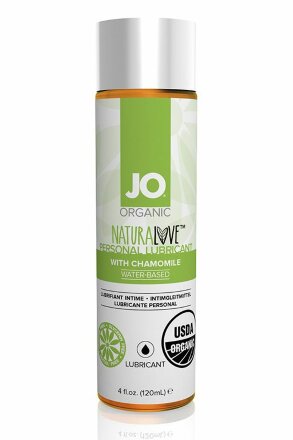 Лубрикант на водной основе с экстрактом ромашки JO NATURALOVE ORIGINAL - 120 мл. 