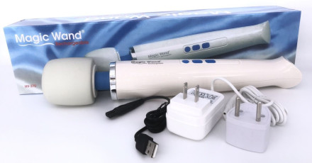 Беспроводной вибромассажер Magic Wand Rechargeable 