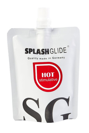 Возбуждающий лубрикант на водной основе Splashglide Hot Stimulative - 100 мл. 