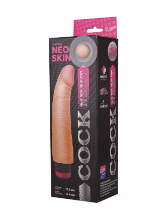Телесный вибромассажёр COCK NEXT 6&quot; - 17,5 см. 