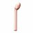 Золотистый вибратор для G-стимуляции Rosy Gold G-spot Vibrator - 22 см. 