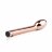 Золотистый вибратор для G-стимуляции Rosy Gold G-spot Vibrator - 22 см. 