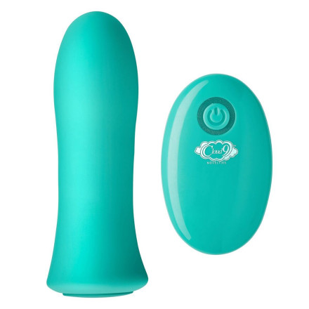 Зеленая вибропуля с пультом ДУ Pro Sensual Bullet Vibrator 
