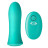 Зеленая вибропуля с пультом ДУ Pro Sensual Bullet Vibrator 