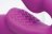 Ярко-розовый безремневой вибрострапон Evoke Vibrating Strapless Silicone Strap-on Dildo 