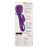 Фиолетовый вибратор-кролик с нагревом Jack Rabbit Signature Heated Silicone Rotating - 21,5 см. 