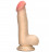 Реалистичный вибромассажёр на присоске REALSTUFF 6.5INCH VIBRATOR - 16,5 см. 