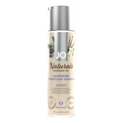Массажное масло с ароматом лаванды и ванили JO Naturals Lavender &amp; Vanilla - 120 мл.