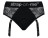 Черные трусики для насадок Diva Lingerie Harness - size M 