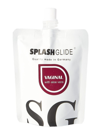 Ухаживающий лубрикант на водной основе Splashglide Vaginal With Aloe Vera - 100 мл. 