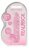 Розовый фаллоимитатор Realrock Crystal Clear 6 inch - 17 см. 