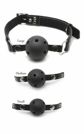 Система кляпов из 3 шариков Ball Gag Training System 