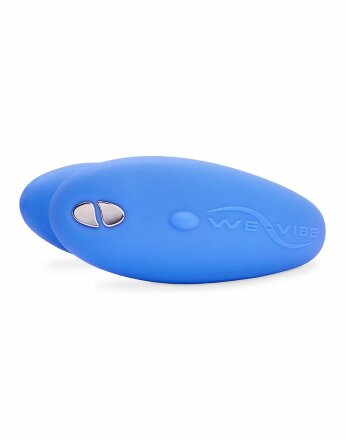 Голубой вибромассажер для пар We-Vibe Match 