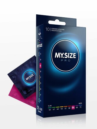 Презервативы MY.SIZE размер 64 - 10 шт. 