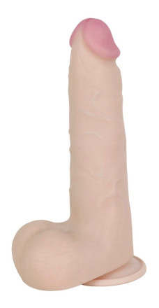 Телесный вибратор-реалистик NEOSKINUM - 21,5 см. 