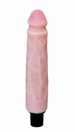 Вибратор Realistic Cock Vibe телесного цвета - 25,5 см. 