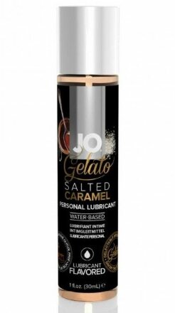 Лубрикант с ароматом солёной карамели JO GELATO SALTED CARAMEL - 30 мл. 