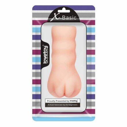 Телесный мастурбатор-вагина X-Basic Pocket Pussy 