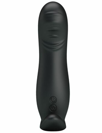 Черный вибромассажёр простаты Mr.Play - 12,7 см. 