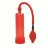 Красная вакуумная помпа Firemans Pump 
