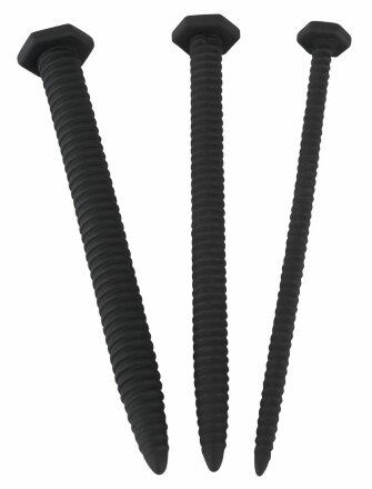 Набор из 3 винтовых уретральных плагов Screw Dilator 