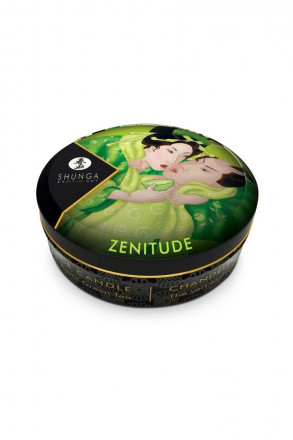 Массажная свеча Exotic Green Tea с ароматом зелёного чая - 30 мл. 