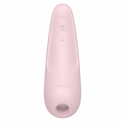 Розовый вакуум-волновой стимулятор Satisfyer Curvy 2+ 