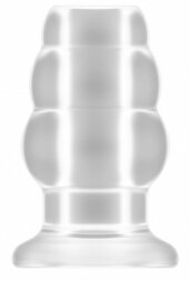 Прозрачная анальная пробка с тоннелем №51 Large Hollow Tunnel Butt Plug 5 Inch - 12,7 см.
