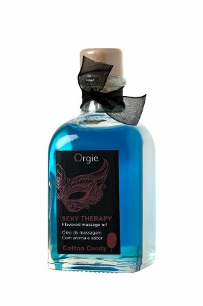 Массажное масло Orgie Lips Massage со вкусом сахарной ваты - 100 мл. 