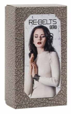 Резной браслет Gero Black 