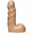 Рельефная анальная насадка Vac-U-Lock 5.5&quot; Raging Hard-On Cock - 13,5 см. 