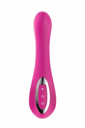 Розовый вибратор Nalone Touch - 20 см. 