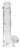 Прозрачный фаллоимитатор Realrock Crystal Clear 6 inch - 17 см. 