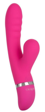 Розовый вибратор-кролик Foreplay Frenzy Pucker с функцией вакуума 