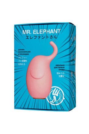 Розовый клиторальный стимулятор Mr. Elephant 