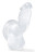 Прозрачный фаллоимитатор-реалистик Sparkle - 16,5 см. 