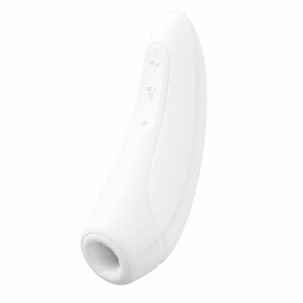 Белый вакуум-волновой стимулятор Satisfyer Curvy 1+ 