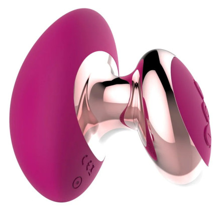 Ярко-розовый вибромассажер Couples Choice Massager 