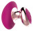 Ярко-розовый вибромассажер Couples Choice Massager 