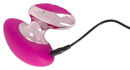 Ярко-розовый вибромассажер Couples Choice Massager 