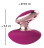 Ярко-розовый вибромассажер Couples Choice Massager 
