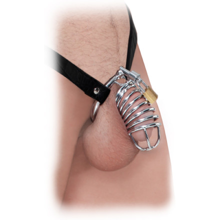 Кольцо верности Extreme Chastity Belt с фиксацией головки 