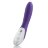 Фиолетовый вибратор Mystim Elegant Eric - 27 см. 